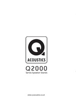 Q Acoustics 2000i Series Speaker Stands